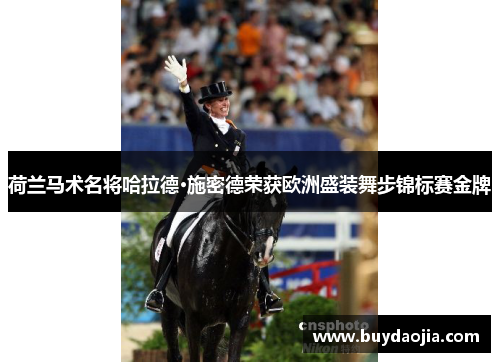 荷兰马术名将哈拉德·施密德荣获欧洲盛装舞步锦标赛金牌